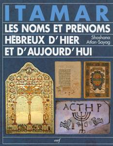 Itamar itamar, noms, prenoms, cerf, bible, 9782204049061