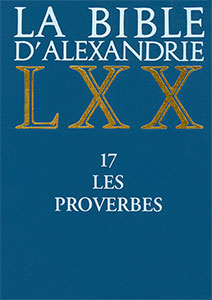 9782204064866, bible d’alexandrie, lxx, proverbes
