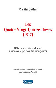 9782354792213, 95 thèses, martin luther