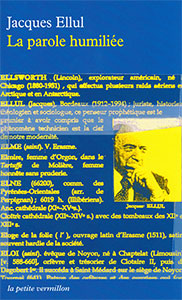 9782710371052, parole, humiliée, jacques ellul
