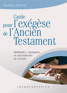 9782755001754, exégèse, ancien testament, matthieu richelle