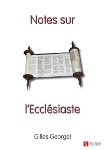 9782826020462, notes sur l’ecclésiaste, gilles georgel