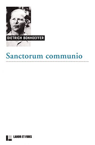 9782830917833, sanctorum communio, dietrich bonhoeffer