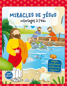 9782850318368, miracles, jésus, coloriages, eau