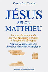9782868393845, jésus, matthieu, carsten peter thiede