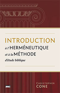 9782890822597, herméneutique, christopher cone