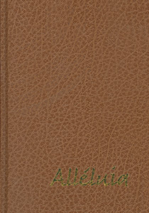 Recueil Alléluia Petit Format, brun eglise, culte, recueils, chants, olivetan