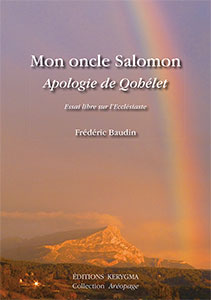 9782919108039, qohélet, ecclésiaste, frédéric baudin