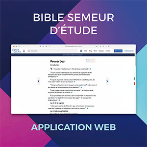 BSEAPPWEB, bible d’étude, version semeur