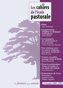CEP68, cahiers, école pastorale