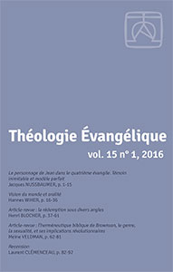 revue, théologie évangélique