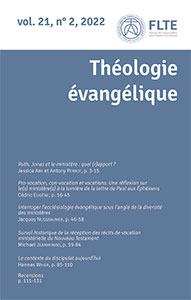 RTE20222, revue, théologie évangélique
