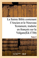 9782013035385, bible, vulgate, lemaistre de sacy