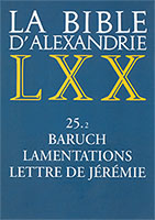 9782204077309, bible d’alexandrie, lxx, lamentations, jérémie
