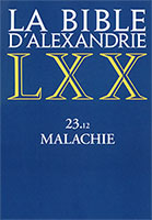 9782204094788, bible d’alexandrie, lxx, malachie