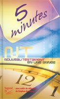 9782608127112, version, segond, 21, s21, nouveau, testament, en, une, année, 5, minutes, avec, outils, de, réflexion, de, stephen, arterburn, éditions, la, maison, de, la, bible, mb, société, biblique, de, genève, sbg, méditations, quotidiennes