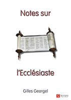 9782826020462, notes sur l’ecclésiaste, gilles georgel
