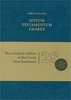 9783438051400, novum, testamentum, graece, nouveau, testament, grec, ancien, eberhard, nestle, kurt, aland, éditions, biblio, sbf, société, biblique, française, de, france