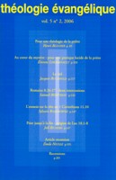 revue, théologie évangélique