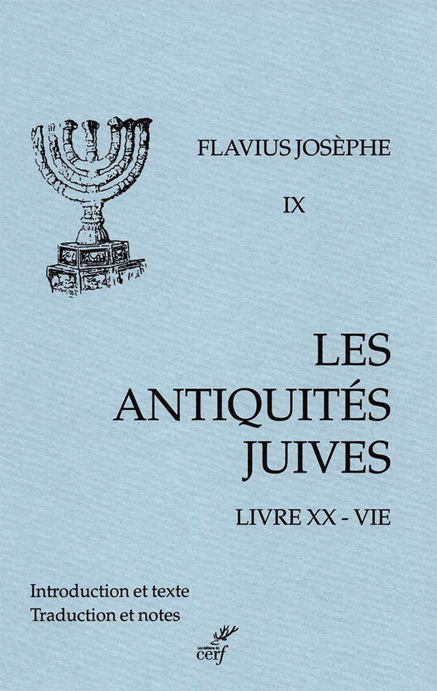 Afficher "Les antiquités juives n° 9Livre XX - Vie"