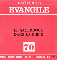 9772204390706, cahiers évangile 70, joseph auneau