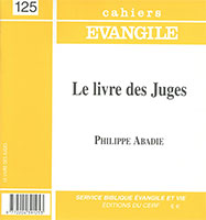 9772204391253, livre des juges, philippe abadie