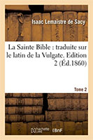 9782012683983, bible, vulgate, lemaistre de sacy