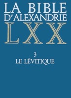 9782204029728, bible d’alexandrie, lxx, lévitique
