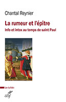 9782204165846, rumeur, épître, chantal reynier