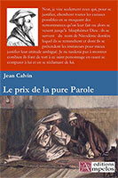 9782356180285, parole, jean calvin