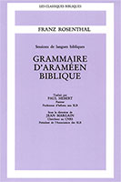 9782701011783, grammaire, araméen, franz rosenthal