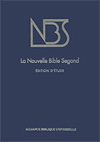 9782853001779, bible segond, nbs, étude