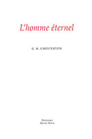 9782856522783, l’homme éternel, gk chesterton