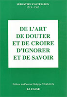 9782876570177, douter, savoir, sébastien castellion