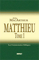 9782890820951, matthieu, commentaire, macarthur