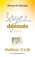 9782910246280, soyez dévoués, warren wiersbe