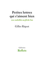 9782918469377, lettres, gilles riquet