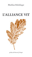 9782918469780, l’alliance vit, matthias helmlinger