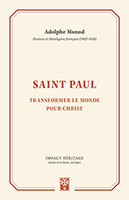 9782924773284, saint paul, adolphe monod