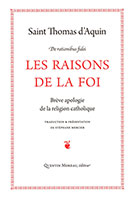 9782930788159, raison de la foi, thomas d’aquin