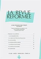 revue réformée