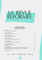 revue réformée