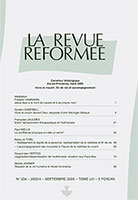 revue réformée 234