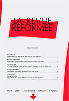 revue réformée 236