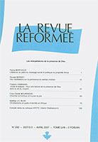 revue réformée 242