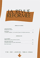 revue réformée 245