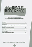 revue réformée, donald cobb, jean-philippe bru