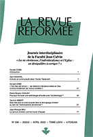 LRR306, revue réformée, kerygma